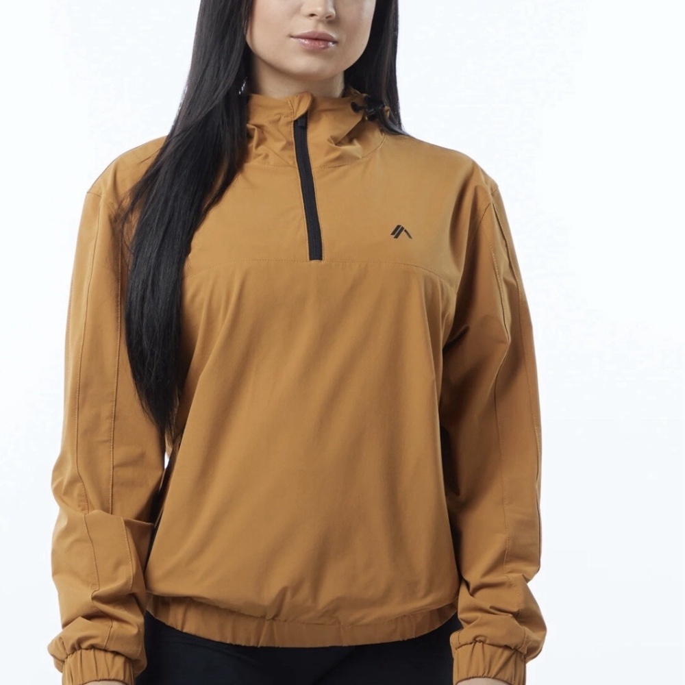 Alphalete Infinity Tech Jacket Medium Citrus - image 2